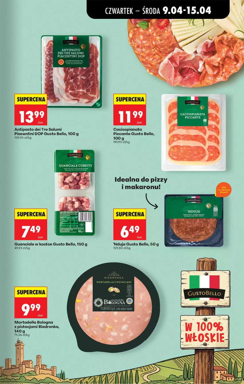 Gazetka promocyjna Biedronka - Od Czwartku - ważna 09.04 do 15.04.2026 - strona 47 - produkty: Bell, Dell, Fa, LG, Makaron, Mortadella