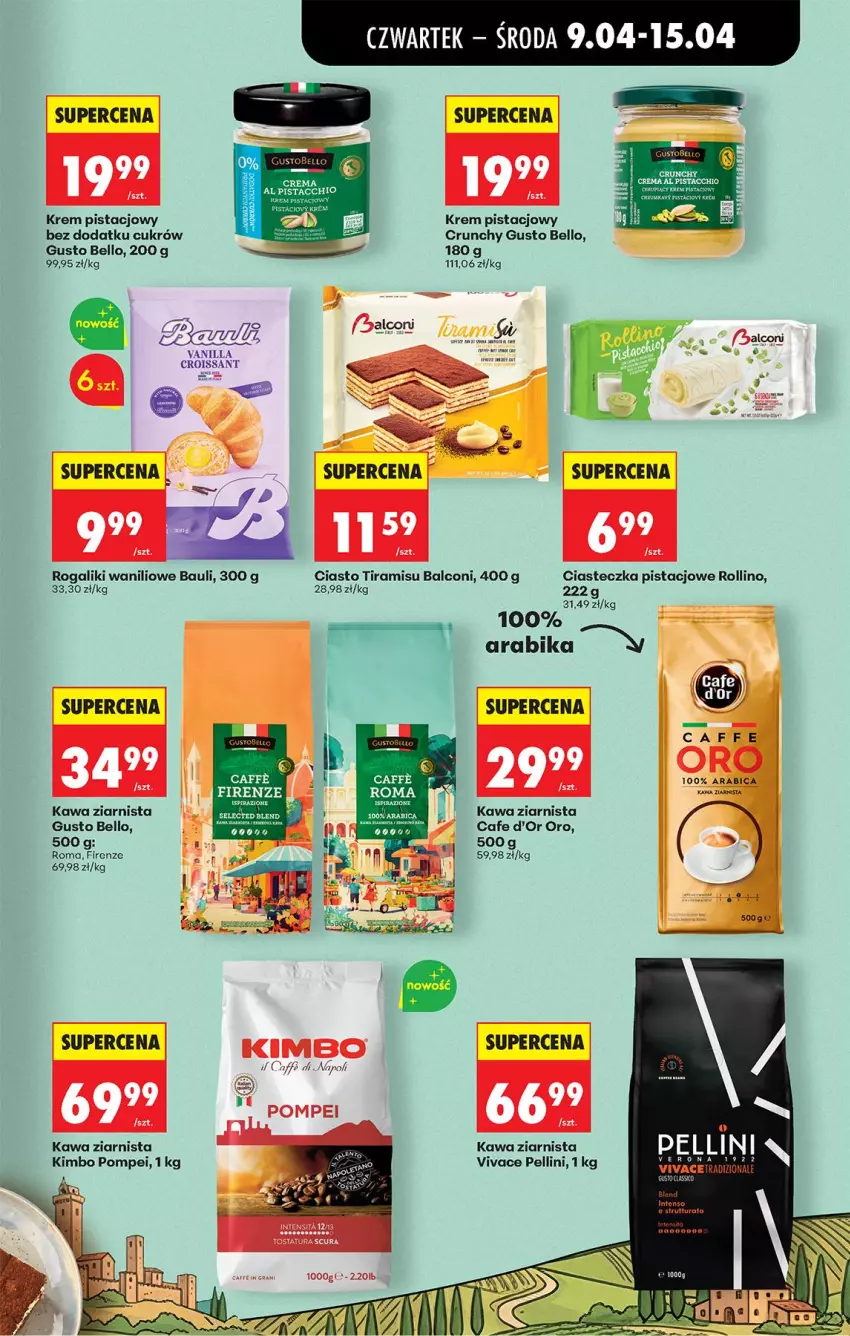 Gazetka promocyjna Biedronka - Od Czwartku - ważna 09.04 do 15.04.2026 - strona 55 - produkty: Alcon, Bell, Croissant, Fa, Kawa, Kawa ziarnista, Krem pistacjowy, Rogal