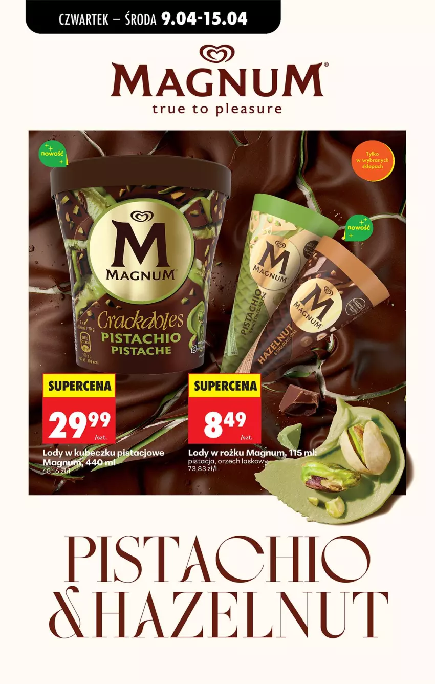 Gazetka promocyjna Biedronka - Od Czwartku - ważna 09.04 do 15.04.2026 - strona 63 - produkty: Lody