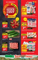 Gazetka promocyjna Biedronka - Od Czwartku - Gazetka - ważna od 15.04 do 15.04.2026 - strona 1 - produkty: Mięso mielone, Mięso mielone z łopatki wieprzowej, Ser, Gra, Kinder Bueno, Truskawki, Persil, Kret, Szynka konserwowa, Szynka, Baton, Mięso, Kinder, LG