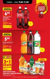 Gazetka promocyjna Biedronka - Od Czwartku - Gazetka - ważna od 15.04 do 15.04.2026 - strona 16 - produkty: Sok, Por, Gin, Gra, Mirinda, Coca-Cola, Napoje, Pepsi, Napój gazowany, Napój, Nektar