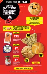 Gazetka promocyjna Biedronka - Od Czwartku - Gazetka - ważna od 15.04 do 15.04.2026 - strona 38 - produkty: Serek wiejski, Sok, Ser, Kajzerka, Dżem, Serek, Danio, Bułka