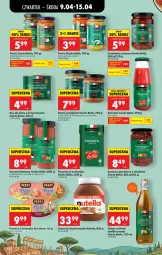 Gazetka promocyjna Biedronka - Od Czwartku - Gazetka - ważna od 15.04 do 15.04.2026 - strona 44 - produkty: Nutella, Sos, Rio Mare, Sos do pizzy, Bell, Sos pomidorowy, Pasztet, Pesto, Tonik, Tuńczyk, Suszone pomidory, Pomidory, LG, Fa, Oliwa