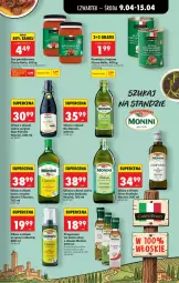 Gazetka promocyjna Biedronka - Od Czwartku - Gazetka - ważna od 15.04 do 15.04.2026 - strona 45 - produkty: Sos, Por, Gin, Gra, Bell, Czosnek, Sos pomidorowy, Bazyl, Oliwa z oliwek, Monini, Bazylia, Pomidory, Pomidory krojone, Oliwa