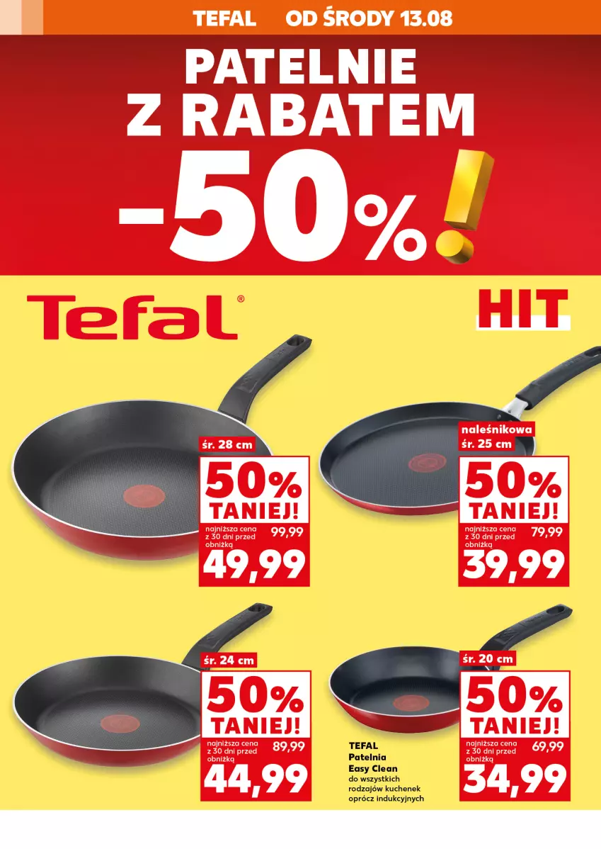 Gazetka promocyjna Kaufland - Kaufland - ważna 13.08 do 20.08.2025 - strona 10 - produkty: Fa, Patelnia, Tefal