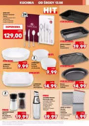 Gazetka promocyjna Kaufland - Kaufland - Gazetka - ważna od 20.08 do 20.08.2025 - strona 13 - produkty: Piec, Sok, Por, Noż, Miarka, Kuchnia, Młynek, Blacha do pieczenia, Zestaw sztućców, Dozownik, Olej