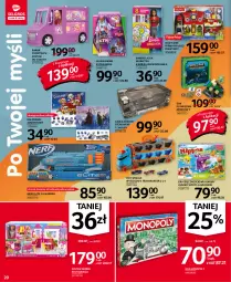 Gazetka promocyjna Selgros - Oferta przemysłowa - Gazetka - ważna od 09.11 do 09.11.2021 - strona 20 - produkty: HiPP, Minecraft, Por, Gry, Gra, Tran, Barbie, Sport, Moda, Nerf, Lalka, Hot Wheels, Monopoly, Kalendarz, Kalendarz adwentowy, Fa