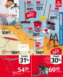 Gazetka promocyjna Selgros - Oferta przemysłowa - Gazetka - ważna od 09.11 do 09.11.2021 - strona 9 - produkty: Top, Sok, Mop, Asus, Deska do prasowania, Ajax, Rama, Kije, Taboret, Wiadro, Suszarka, Taboret składany