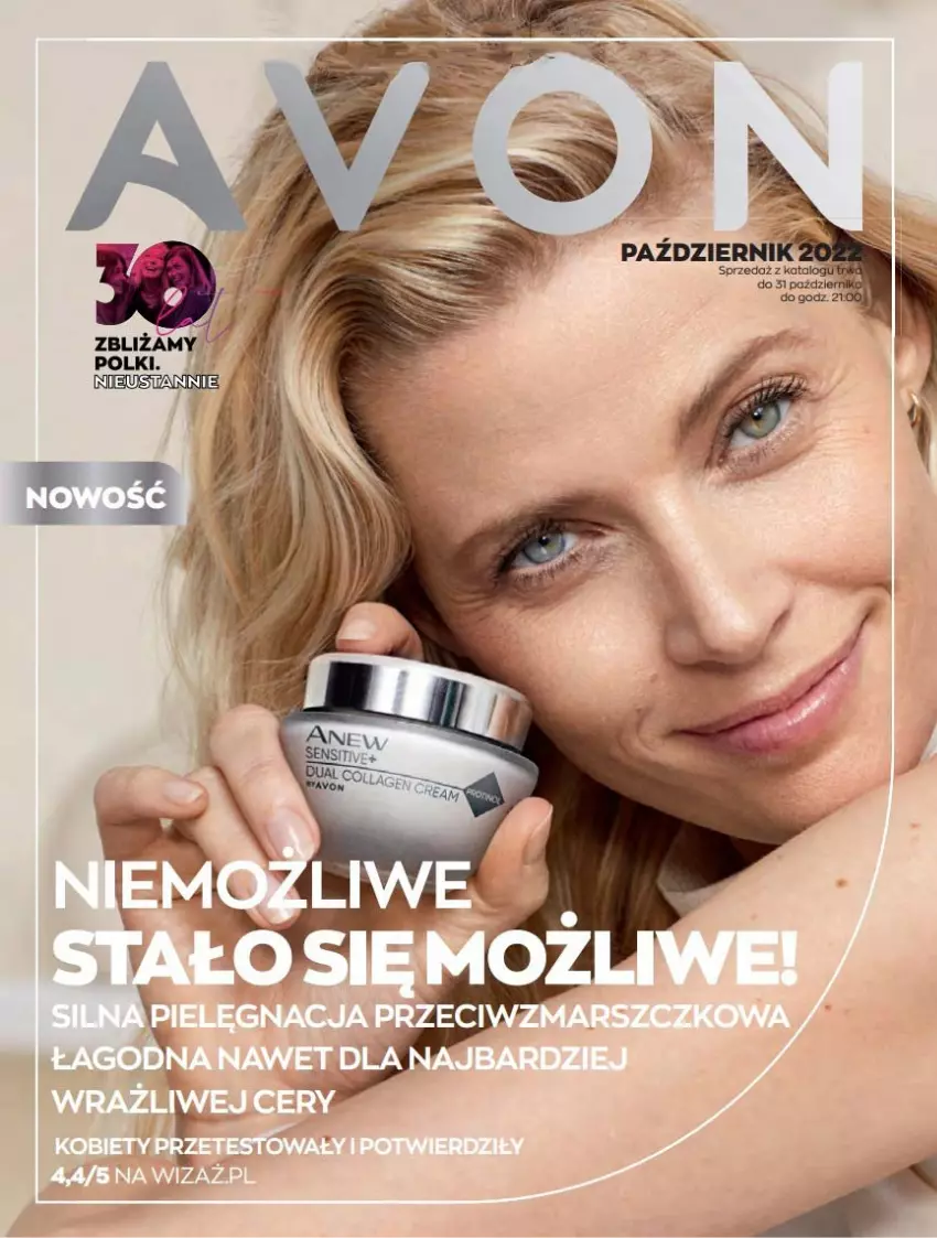 Gazetka promocyjna Avon - Katalog Avon 10/2022 kampania październik - ważna 01.10 do 31.10.2022 - strona 1