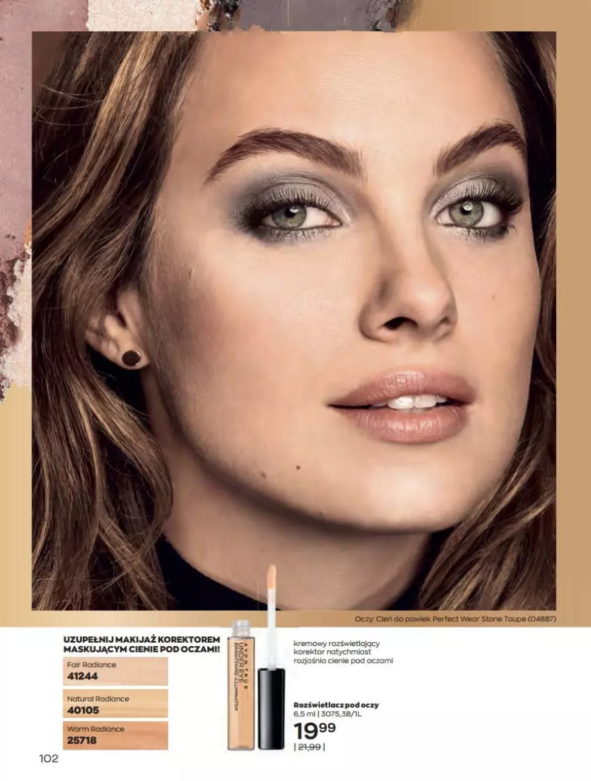 Gazetka promocyjna Avon - Katalog Avon 10/2022 kampania październik - ważna 01.10 do 31.10.2022 - strona 102 - produkty: Cień, Fa, Makijaż