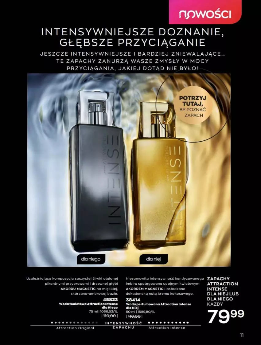 Gazetka promocyjna Avon - Katalog Avon 10/2022 kampania październik - ważna 01.10 do 31.10.2022 - strona 11 - produkty: Gin, Imbir, Kokos, Woda, Woda toaletowa