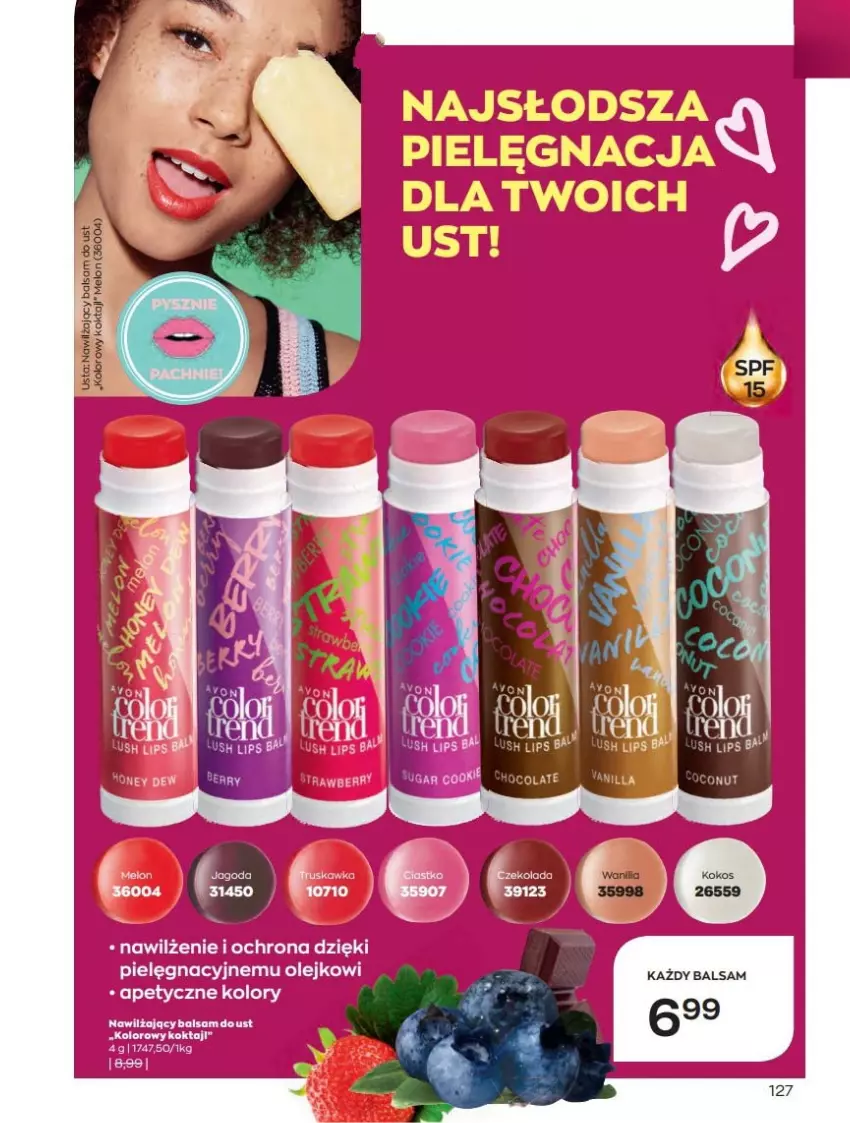 Gazetka promocyjna Avon - Katalog Avon 10/2022 kampania październik - ważna 01.10 do 31.10.2022 - strona 127 - produkty: Melon