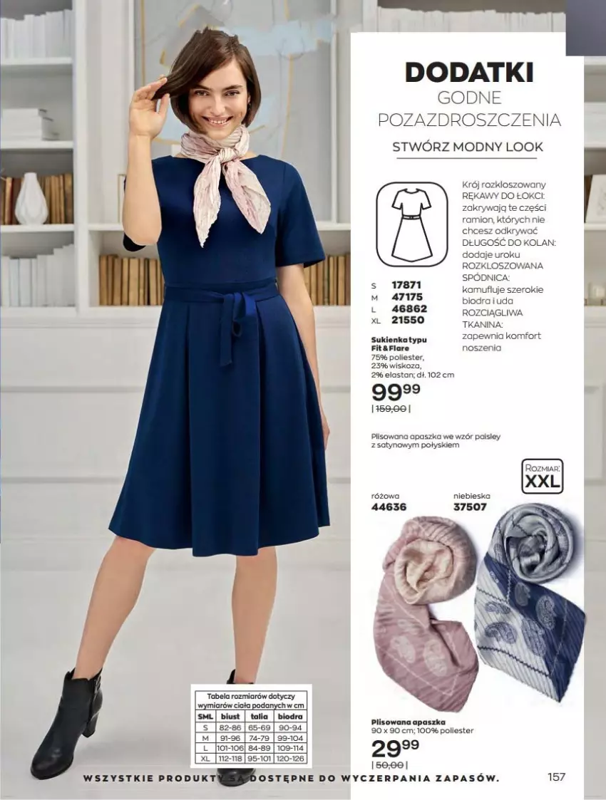 Gazetka promocyjna Avon - Katalog Avon 10/2022 kampania październik - ważna 01.10 do 31.10.2022 - strona 157 - produkty: Fa, Sukienka