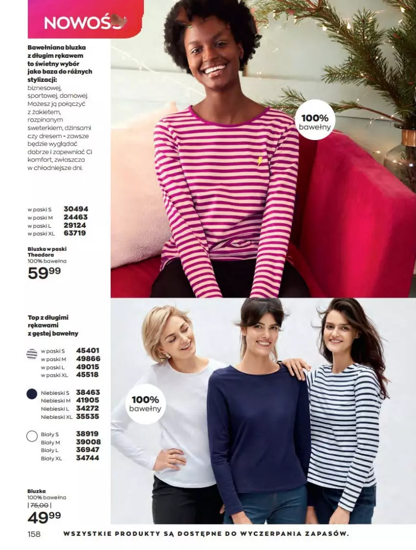 Gazetka promocyjna Avon - Katalog Avon 10/2022 kampania październik - ważna 01.10 do 31.10.2022 - strona 158 - produkty: Dres, Kawa, Por, Sport, Sweter, Top, Wełna