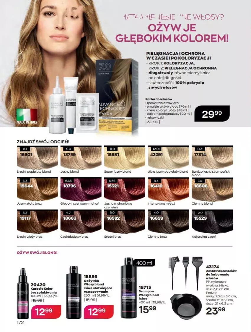 Gazetka promocyjna Avon - Katalog Avon 10/2022 kampania październik - ważna 01.10 do 31.10.2022 - strona 172 - produkty: Fa, Miska, Szampon