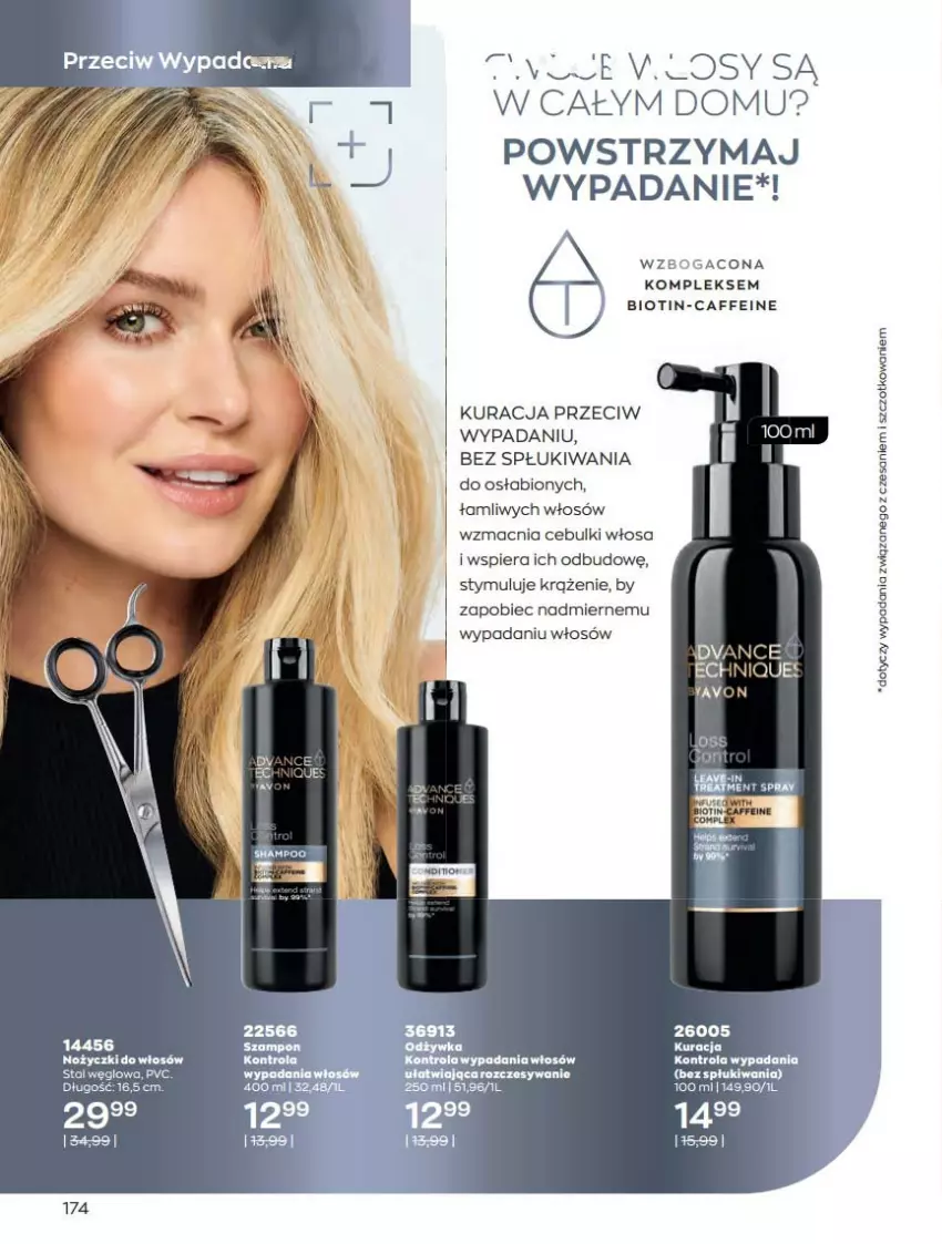 Gazetka promocyjna Avon - Katalog Avon 10/2022 kampania październik - ważna 01.10 do 31.10.2022 - strona 174 - produkty: Fa, Noż, Nożyczki, Szampon