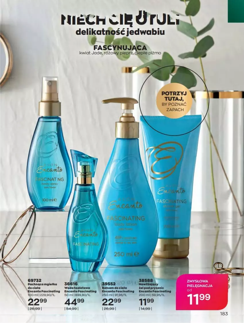 Gazetka promocyjna Avon - Katalog Avon 10/2022 kampania październik - ważna 01.10 do 31.10.2022 - strona 183 - produkty: Balsam do ciała, Body, Fa, Pieprz, Woda, Woda toaletowa