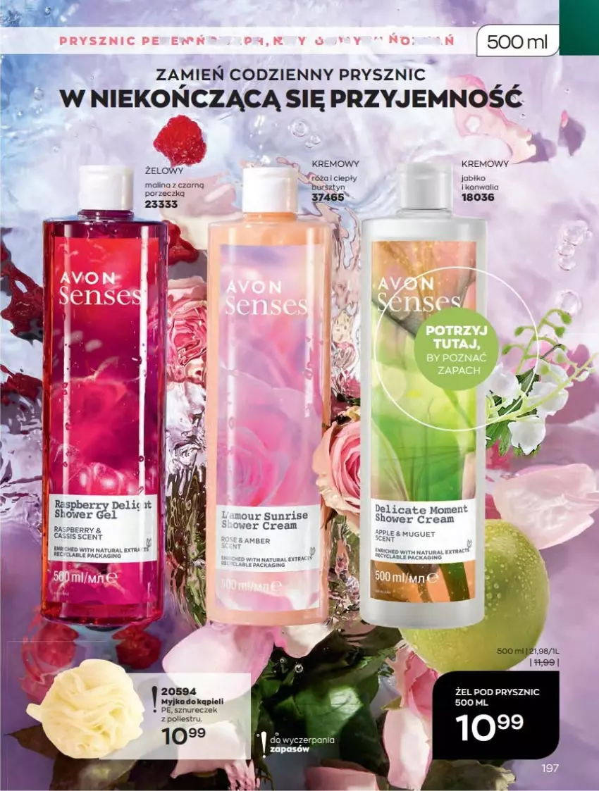 Gazetka promocyjna Avon - Katalog Avon 10/2022 kampania październik - ważna 01.10 do 31.10.2022 - strona 197 - produkty: Bursztyn, Gin, HP, Por, Róża, Zupa