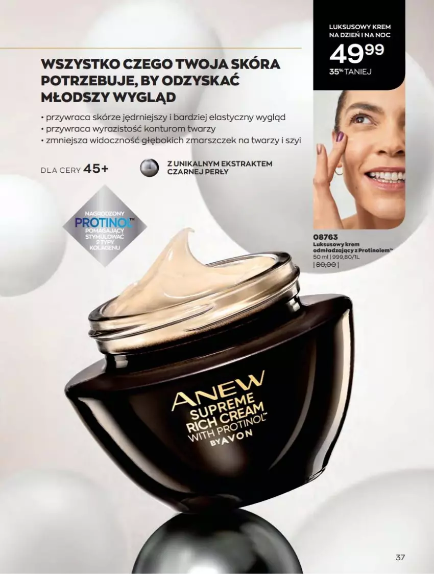 Gazetka promocyjna Avon - Katalog Avon 10/2022 kampania październik - ważna 01.10 do 31.10.2022 - strona 37 - produkty: Krem na dzień, Krem na dzień i na noc, Mars, Noż