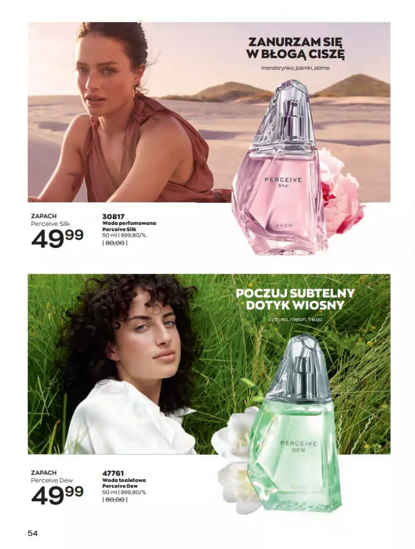 Gazetka promocyjna Avon - Katalog Avon 10/2022 kampania październik - ważna 01.10 do 31.10.2022 - strona 54 - produkty: Melon, Perfum, Woda