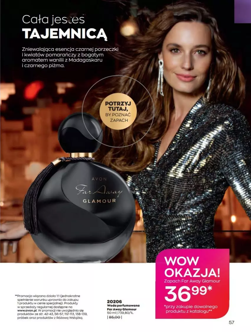 Gazetka promocyjna Avon - Katalog Avon 10/2022 kampania październik - ważna 01.10 do 31.10.2022 - strona 57 - produkty: Fa, Perfum, Por