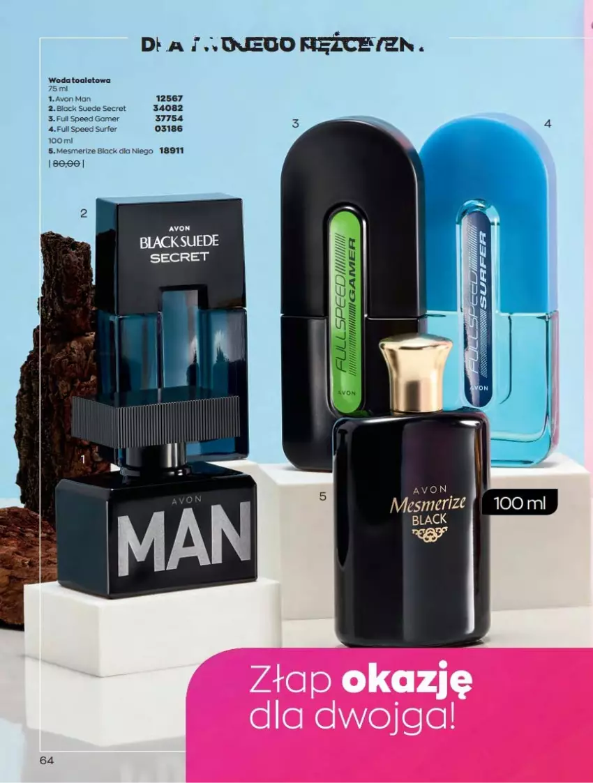 Gazetka promocyjna Avon - Katalog Avon 10/2022 kampania październik - ważna 01.10 do 31.10.2022 - strona 64 - produkty: Lack, Surf