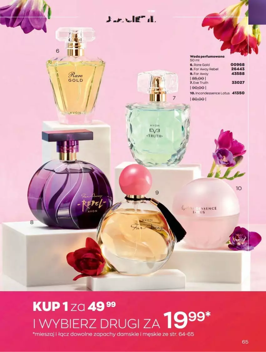 Gazetka promocyjna Avon - Katalog Avon 10/2022 kampania październik - ważna 01.10 do 31.10.2022 - strona 65 - produkty: Fa, Perfum, Woda, Woda perfumowana