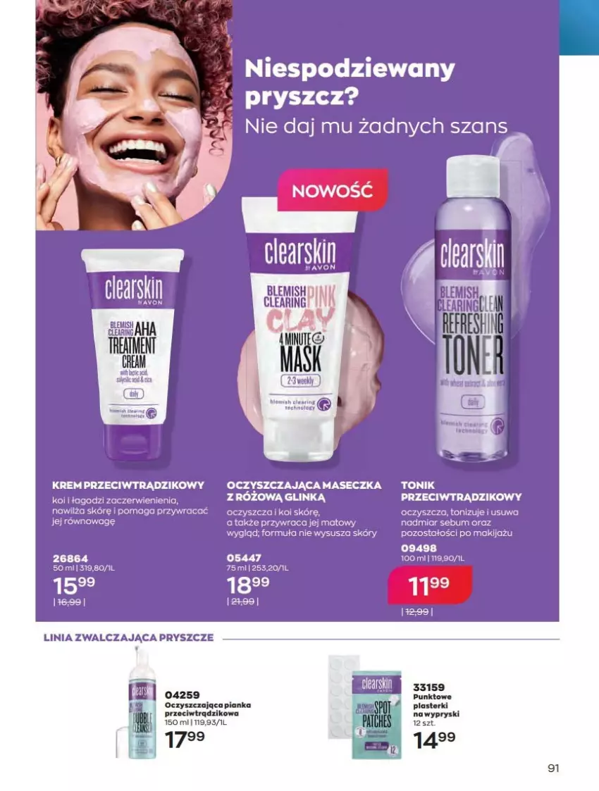 Gazetka promocyjna Avon - Katalog Avon 10/2022 kampania październik - ważna 01.10 do 31.10.2022 - strona 91 - produkty: Chia, Makijaż