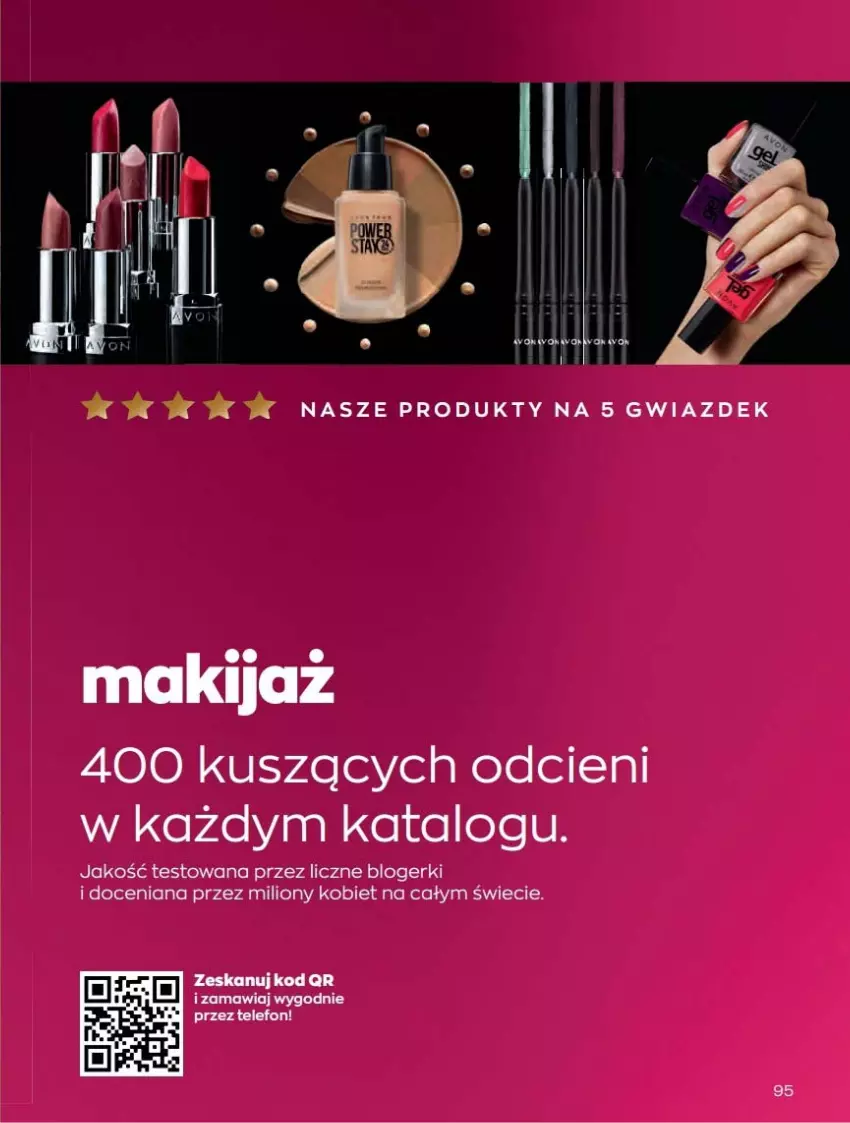 Gazetka promocyjna Avon - Katalog Avon 10/2022 kampania październik - ważna 01.10 do 31.10.2022 - strona 95 - produkty: Lion, Telefon