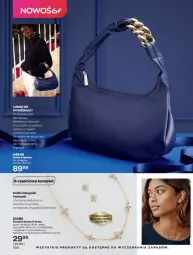 Gazetka promocyjna Avon - Katalog Avon 10/2022 kampania październik - Gazetka - ważna od 31.10 do 31.10.2022 - strona 156 - produkty: Torebka, Naszyjnik, Cynk, O nas, Torba, Kolczyki, Tytan, Fa