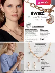 Gazetka promocyjna Avon - Katalog Avon 10/2022 kampania październik - Gazetka - ważna od 31.10 do 31.10.2022 - strona 169 - produkty: Top, Bizuteria, Naszyjnik, Cynk, O nas, Perła, Kolczyki, Tytan, Bransoletka