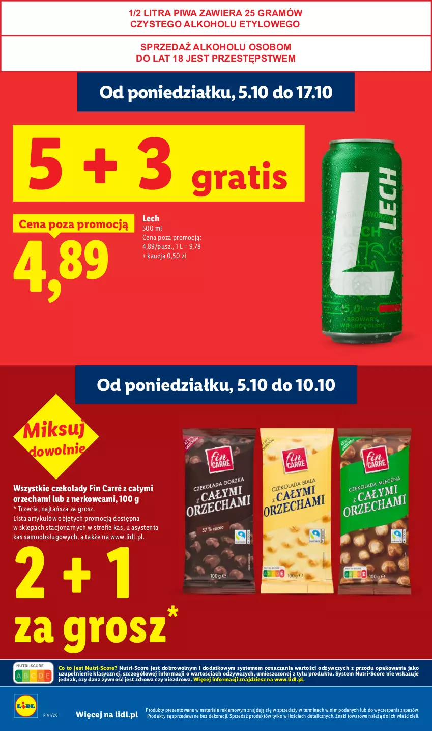 Gazetka promocyjna Lidl - Gazetka - ważna 05.10 do 07.10.2026 - strona 14 - produkty: Gra, Piwa