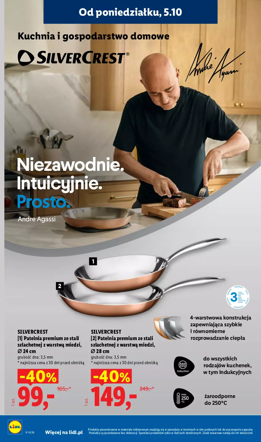 Gazetka promocyjna Lidl - Gazetka - ważna 05.10 do 07.10.2026 - strona 30 - produkty: Kuchnia, Patelnia, Por, Silvercrest
