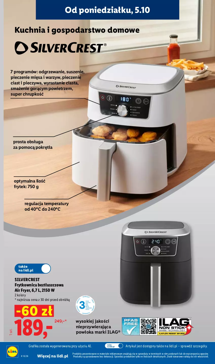 Gazetka promocyjna Lidl - Gazetka - ważna 05.10 do 07.10.2026 - strona 32 - produkty: Gra, Grafika, Kuchnia, Moda, Piec, Silvercrest, Sok