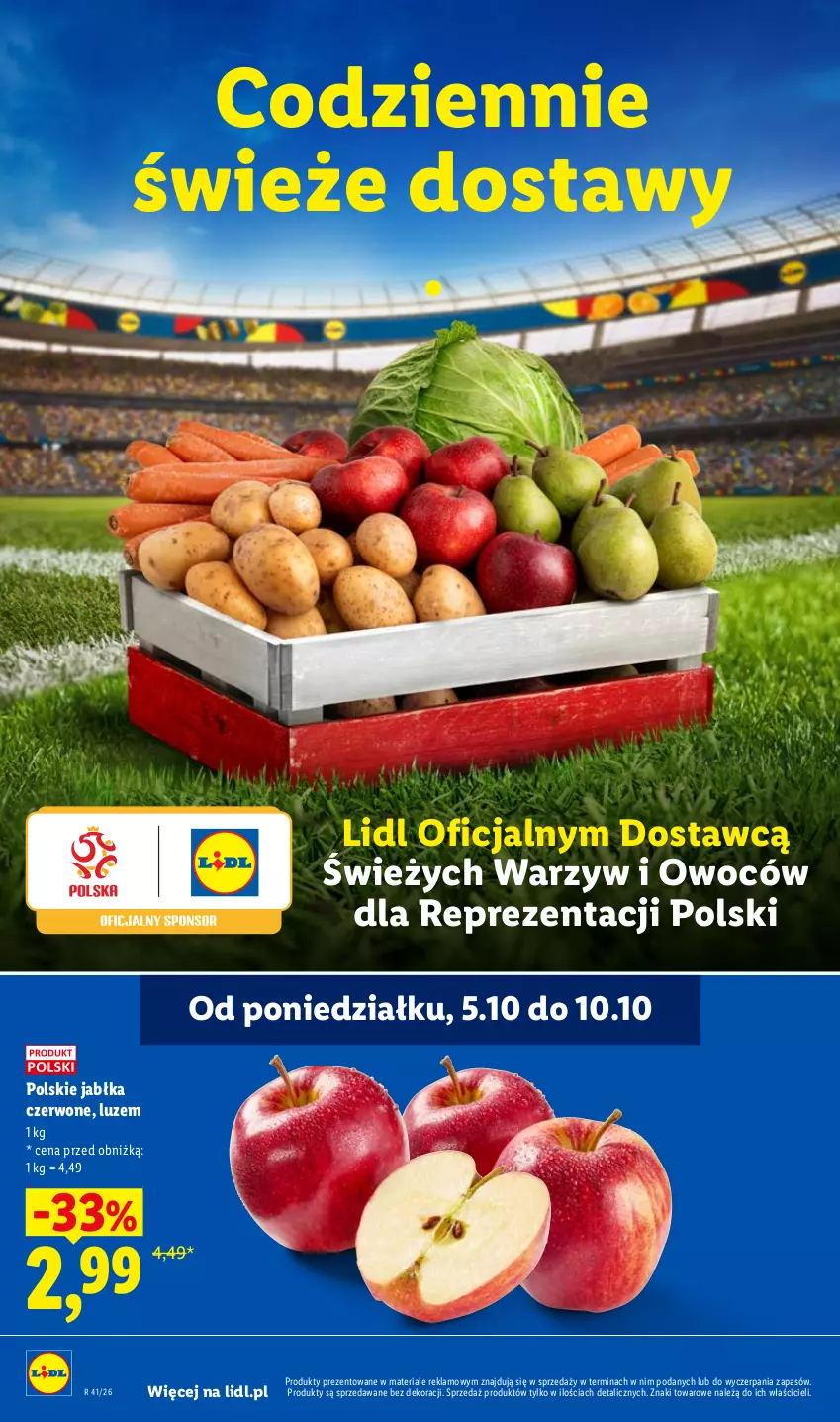 Gazetka promocyjna Lidl - Gazetka - ważna 05.10 do 07.10.2026 - strona 34 - produkty: Jabłka