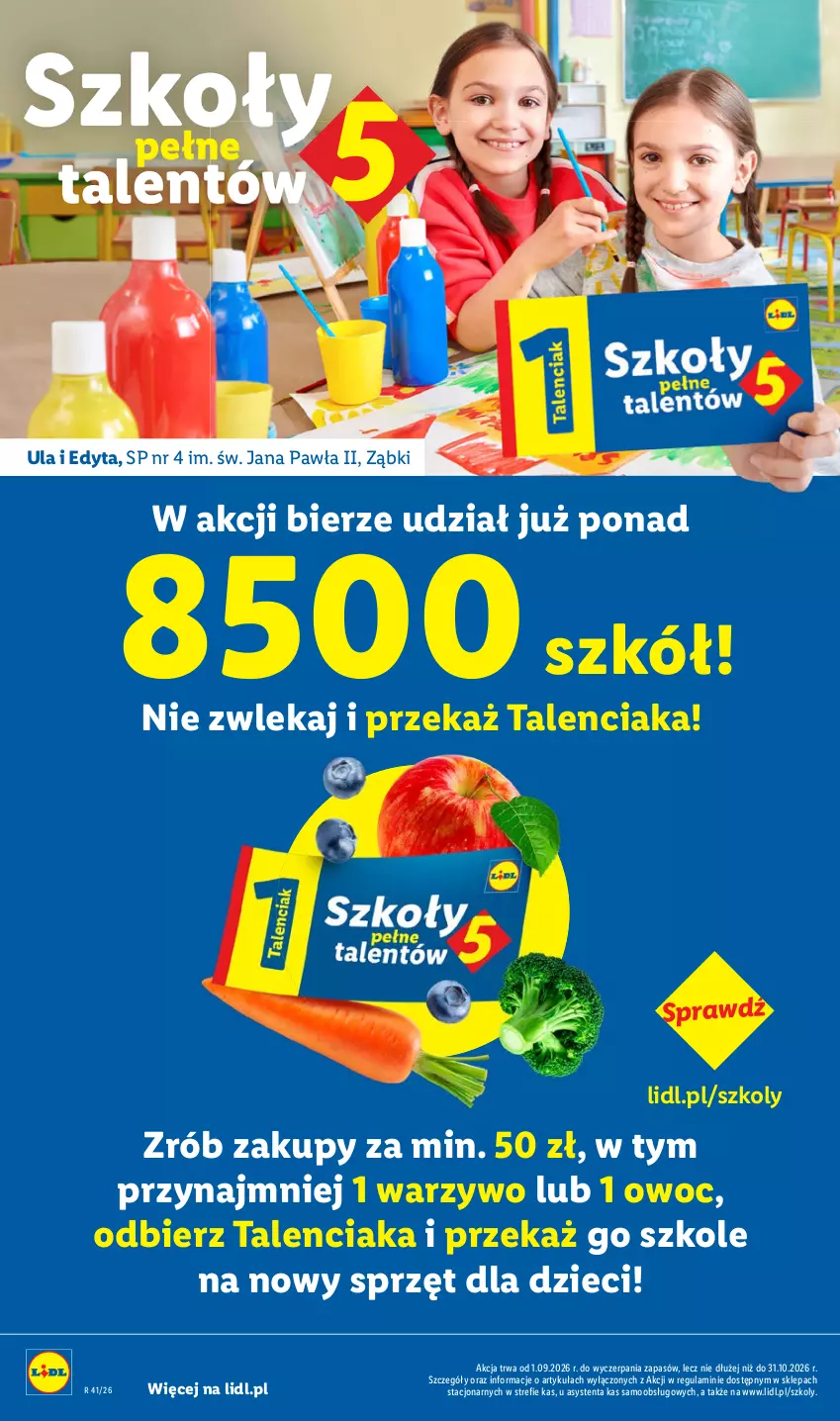 Gazetka promocyjna Lidl - Gazetka - ważna 05.10 do 07.10.2026 - strona 4 - produkty: Dzieci