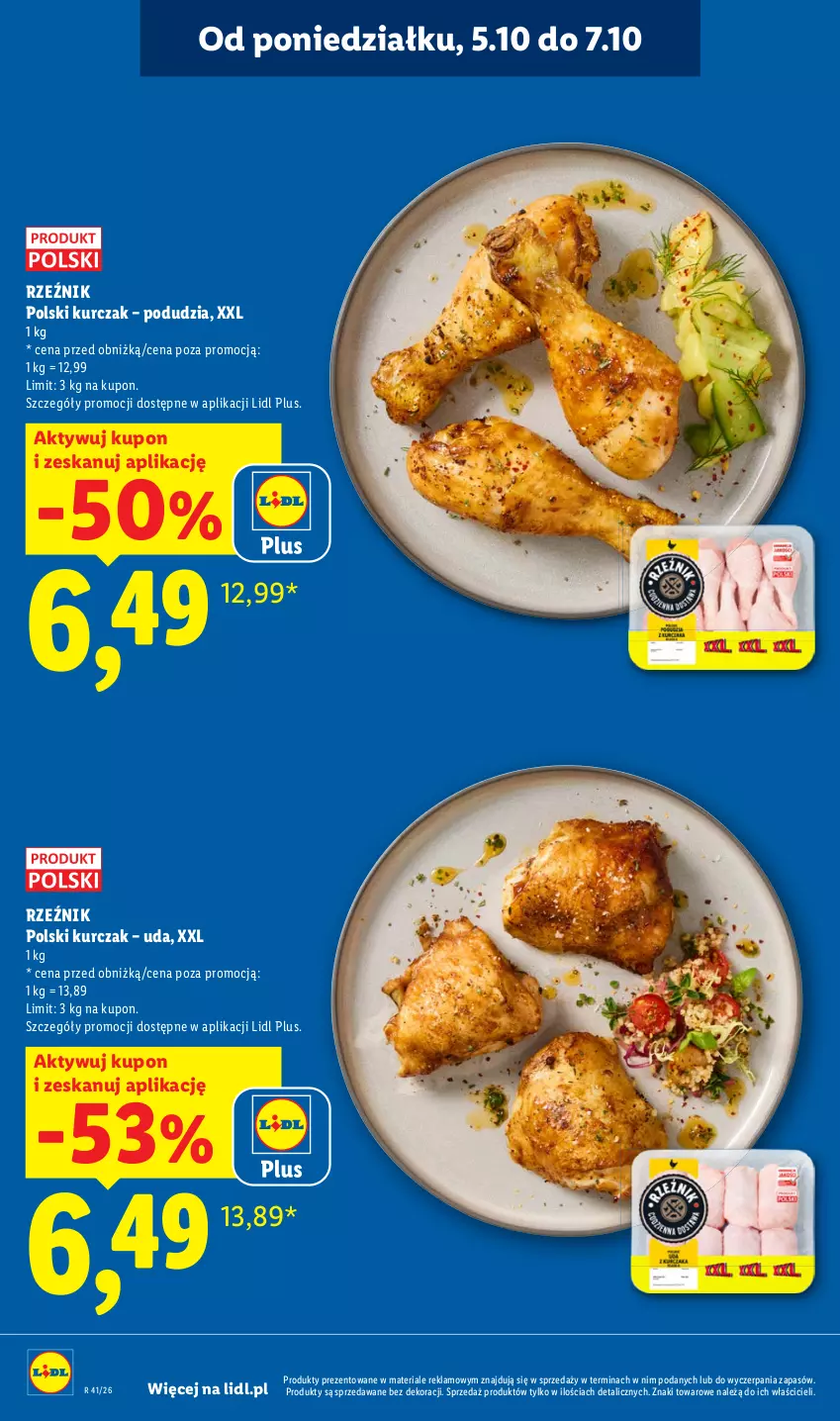 Gazetka promocyjna Lidl - Gazetka - ważna 05.10 do 07.10.2026 - strona 6 - produkty: Kurczak