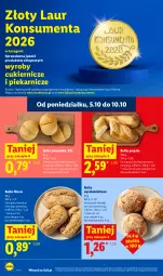 Gazetka promocyjna Lidl - Gazetka - Gazetka - ważna od 07.10 do 07.10.2026 - strona 40 - produkty: Sok, Cukier, Bułka fitness, Laur, Bułka