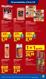 Gazetka promocyjna Lidl - Gazetka - Gazetka - ważna od 07.10 do 07.10.2026 - strona 65 - produkty: Kurczak, Gra, Kiełbasa krakowska, Parówki, Szynka, Tarczyński, Kiełbasa krucha, PIKOK, Kiełbasa