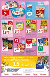 Gazetka promocyjna Auchan - Rysują się supertanie okazje Moje Auchan - Gazetka - ważna od 25.08 do 25.08.2021 - strona 3 - produkty: Dawtona, Ser, Gry, Ogórki konserwowe, Bonduelle, Wafle, Lody, Pizza, Delicje, Cenos, Kasza, Kasza gryczana, Kukurydza