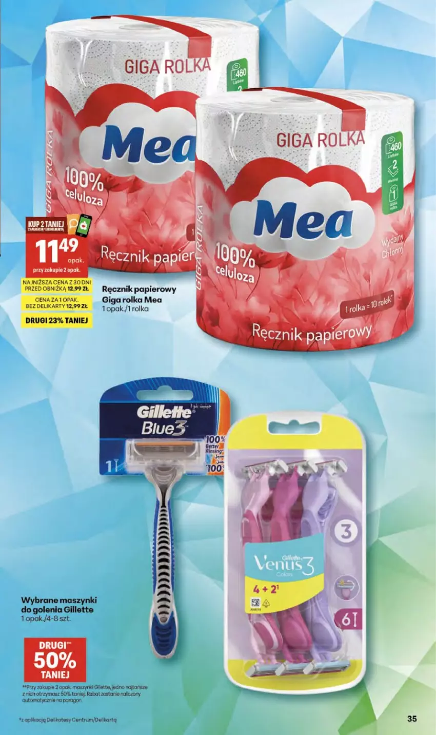 Gazetka promocyjna Delikatesy Centrum - Franczyza DC20 Czwartek - ważna 14.05 do 20.05.2026 - strona 35 - produkty: Gillette, Koc, Mus, Papier, Ręcznik, Rum