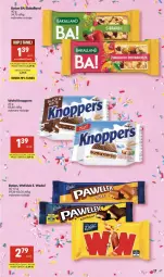 Gazetka promocyjna Delikatesy Centrum - Franczyza DC20 Czwartek - Gazetka - ważna od 20.05 do 20.05.2026 - strona 27 - produkty: Ba!, Wafelek, Baton, Knoppers, E. Wedel, Bakalland