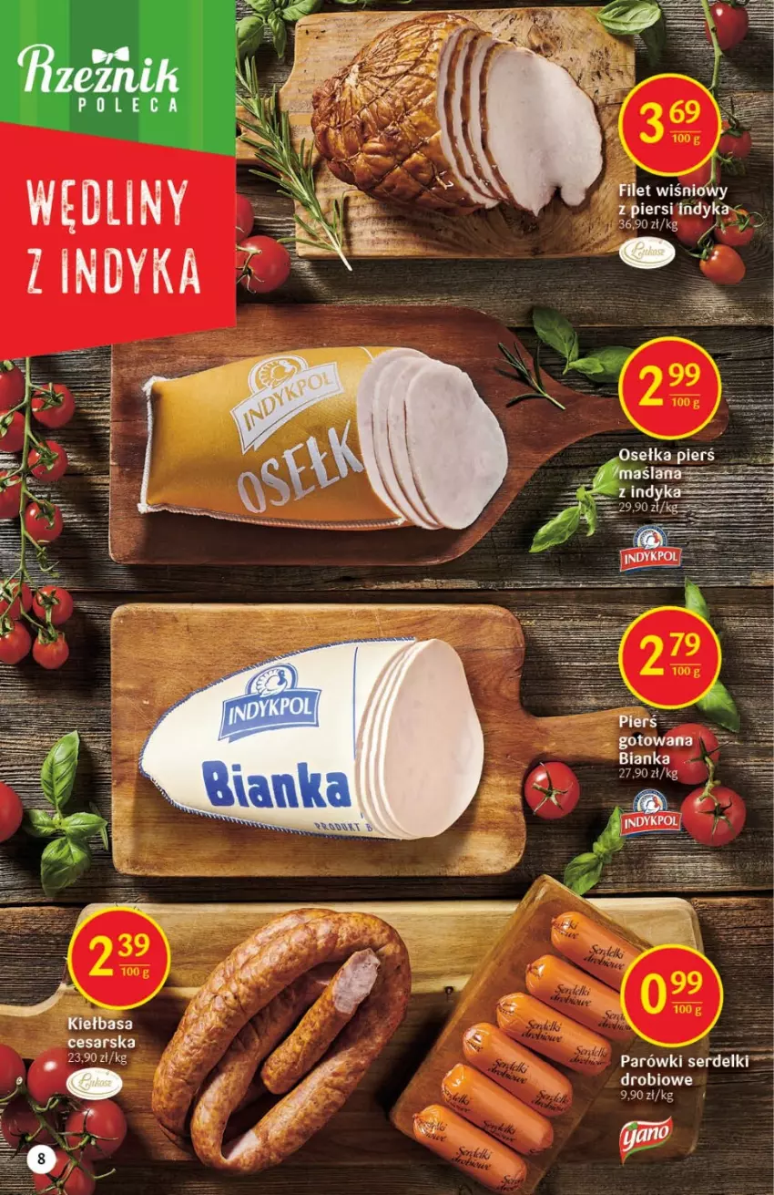 Gazetka promocyjna Delikatesy Centrum - Gazetka DC27 - ważna 14.07 do 20.07.2022 - strona 8 - produkty: Bianka, Kiełbasa