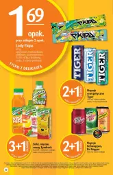 Gazetka promocyjna Delikatesy Centrum - Gazetka DC27 - Gazetka - ważna od 20.07 do 20.07.2022 - strona 22 - produkty: Sok, Mus, Napoje, Tiger, Schweppes, Tymbark