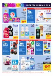 Gazetka promocyjna Carrefour - Gazetka Carrefour Zyskoteka - Gazetka - ważna od 09.10 do 09.10.2021 - strona 27 - produkty: Płyn do prania, BIC, Papier, Finish, Lovela, Air Wick, Kosz, Kiwi, Perełki zapachowe, Ręcznik, Perwoll, Kapsułki do prania, Lenor