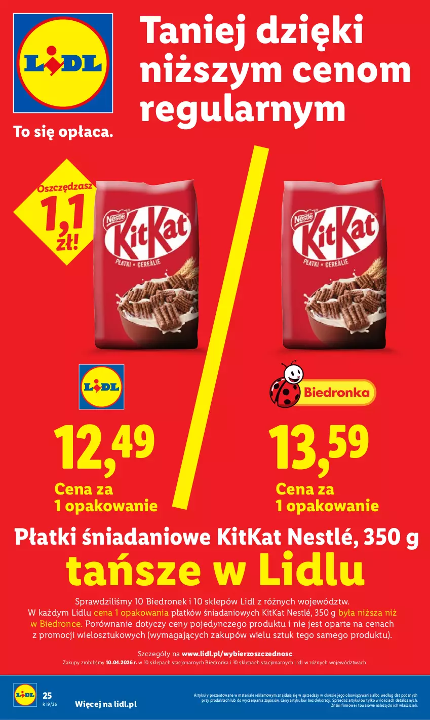Gazetka promocyjna Lidl - Gazetka ważna od 7.05 do 9.05 - ważna 07.05 do 09.05.2026 - strona 24 - produkty: Danio, Nestlé, Por