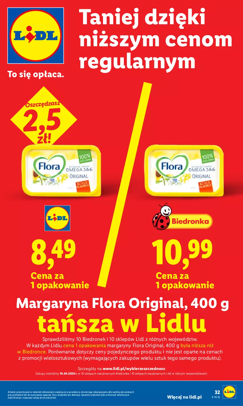 Gazetka promocyjna Lidl - Gazetka ważna od 7.05 do 9.05 - ważna 07.05 do 09.05.2026 - strona 31 - produkty: Flora, Gin, Margaryna, Por