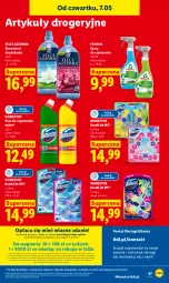Gazetka promocyjna Lidl - Gazetka ważna od 7.05 do 9.05 - Gazetka - ważna od 09.05 do 09.05.2026 - strona 101 - produkty: Domestos, Frosch, Por, Gra, Spray do czyszczenia, Portal, Laur, Mola