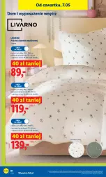 Gazetka promocyjna Lidl - Gazetka ważna od 7.05 do 9.05 - Gazetka - ważna od 09.05 do 09.05.2026 - strona 38 - produkty: Ivar, Pościel, Poszewka