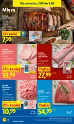 Gazetka promocyjna Lidl - Gazetka ważna od 7.05 do 9.05 - Gazetka - ważna od 09.05 do 09.05.2026 - strona 70 - produkty: Mięso mielone, Gra, Polędwiczka wieprzowa, Wołowina, Mięso, Grafika